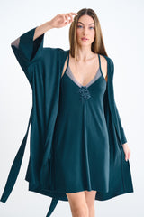 Noční košile Lisca Velvet Luxe 023506