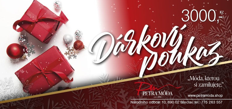 Elektronický dárkový poukaz